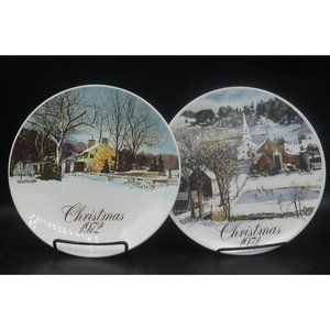 Vtg 1972 & 1974 SMUCKER'S David Coolidge Limited Edition Collector's Series CHRI